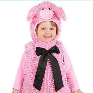 Toddler Pig Fuzzy Farm Costume